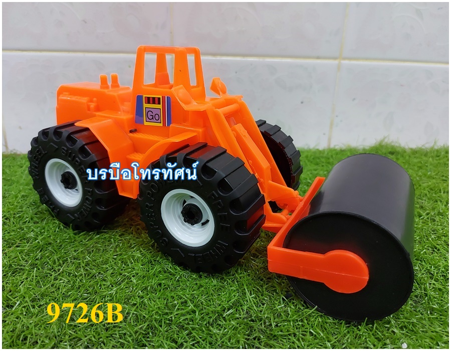 ของเล่นเด็กรถบดถนน รถ6ล้อ รถก่อสร้าง รถน้ำมัน แม็คโคร รถเครน รถโม่ปูน รถดั้มขนดิน