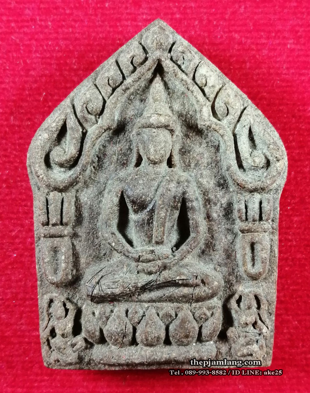 ขุนแผนพรายแม่ผมหอมปราณี (2) วัดเขาปูน นครศรีธรรมราช รุ่นแรก ฝังหัวนอโม ปี 2564