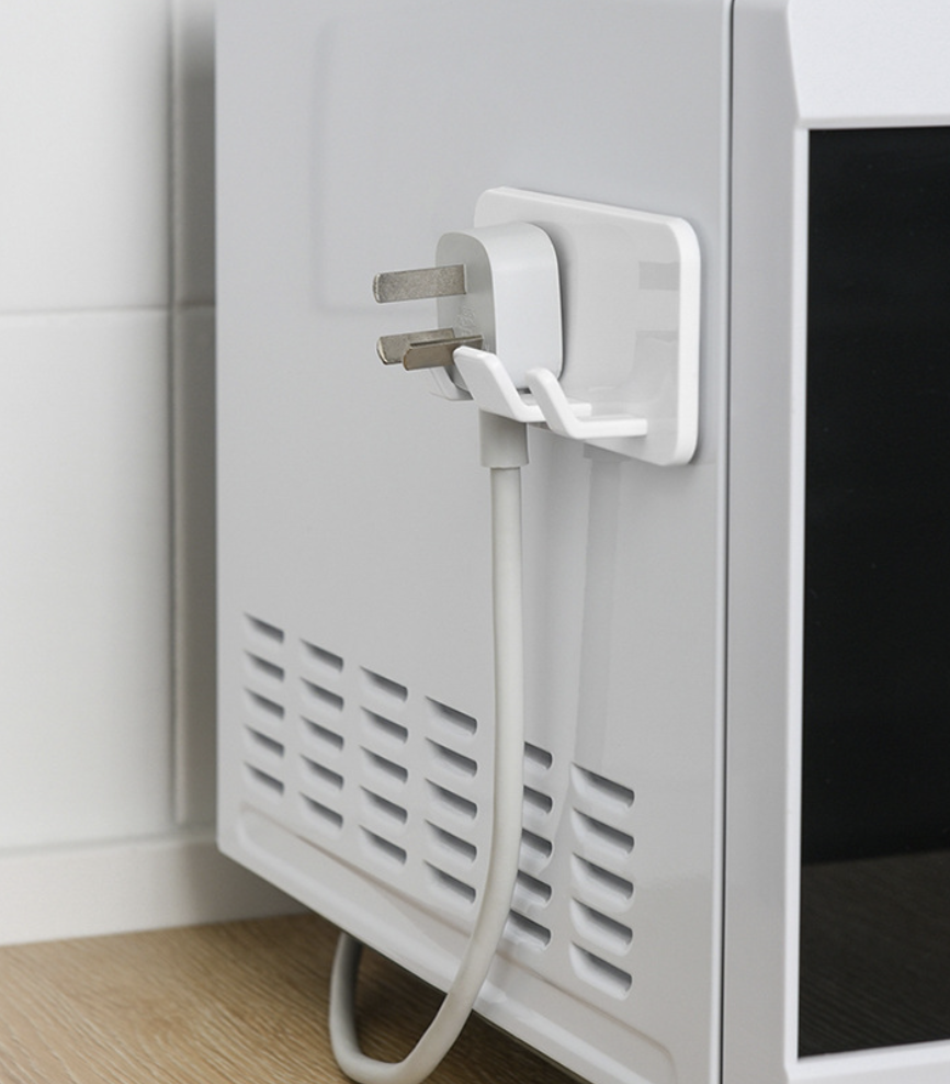 ที่แขวน ที่เเขวนปลั๊ก ที่แขวนติดผนัง ที่แขวนเเบบคู่ ตะขอแขวน ตะขอติดผนัง ตะขอแขวนปลั๊ก ตะขอแขวนปลั๊กไฟ ตะขอแบบคู่ ติดผนัง ไม่เจาะ