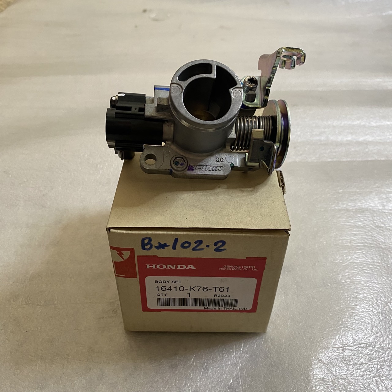16410-K76-T61 ชุดเรือนลิ้นเร่ง NBC110MDFJ TH อะไหล่แท้ HONDA