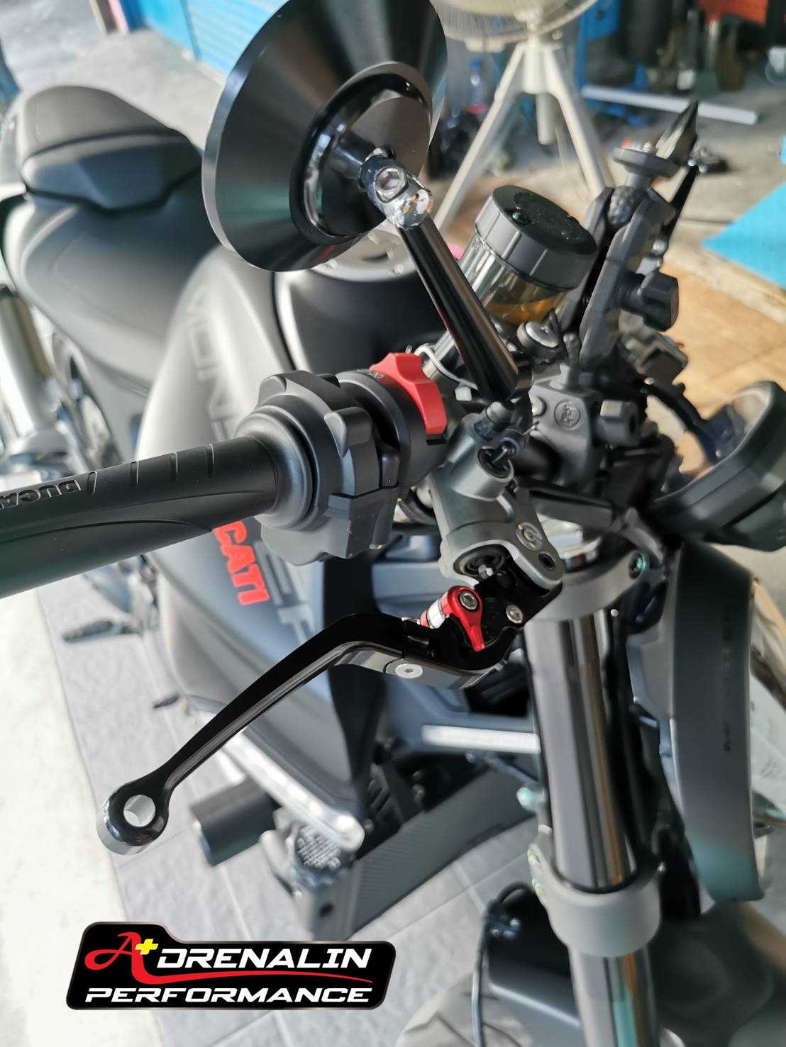 Evotech ก้านเบรค+ก้านคลัทช์ สำหรับ Monster 937