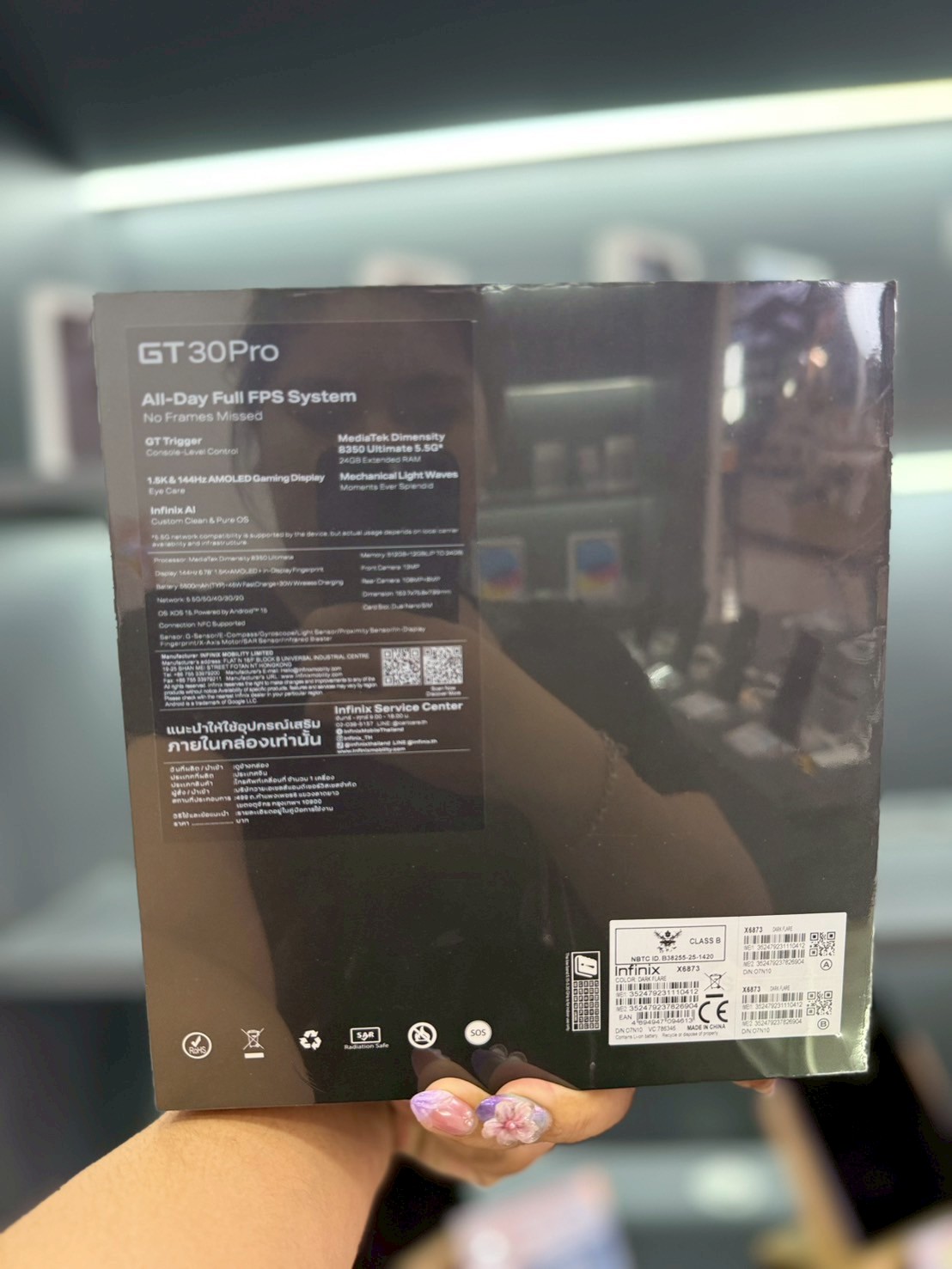 Infinix GT30 Pro 12/512 สี Dark Flare