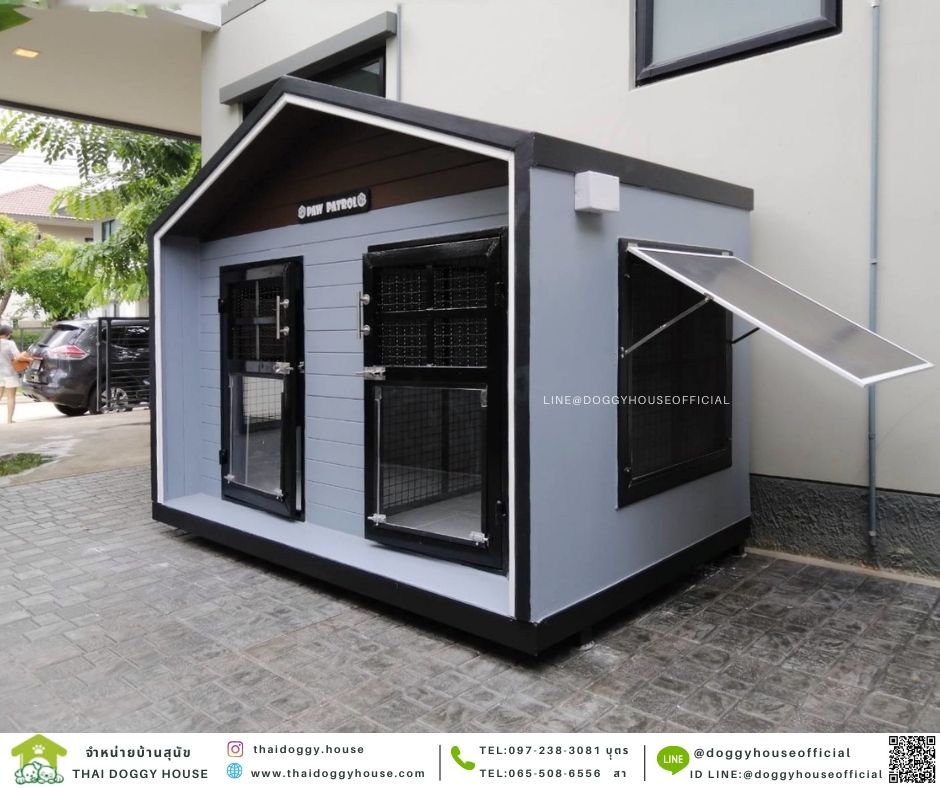 บ้านหมา 2ประตู Nordic