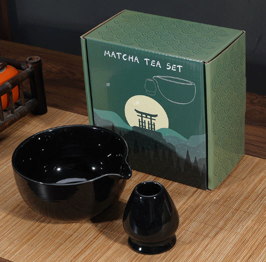 ถ้วยชงชา+แท่นวางแปรง