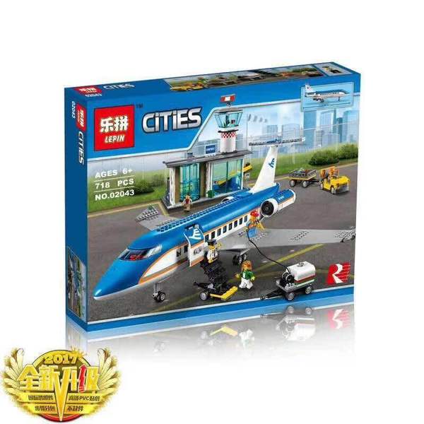 เลโก้จีน LEPIN.02043 ชุด Airport Passenger Terminal