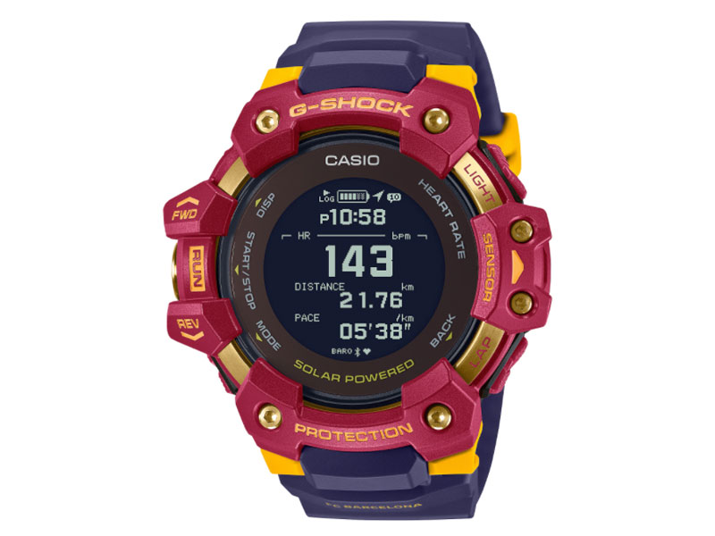 CASIO G-SHOCK นาฬิกาข้อมือ นาฬิกากันน้ำ นาฬิกาของแท้ ประกันศูนย์ CMG 1 ปี รุ่น GBD-H1000BAR-4