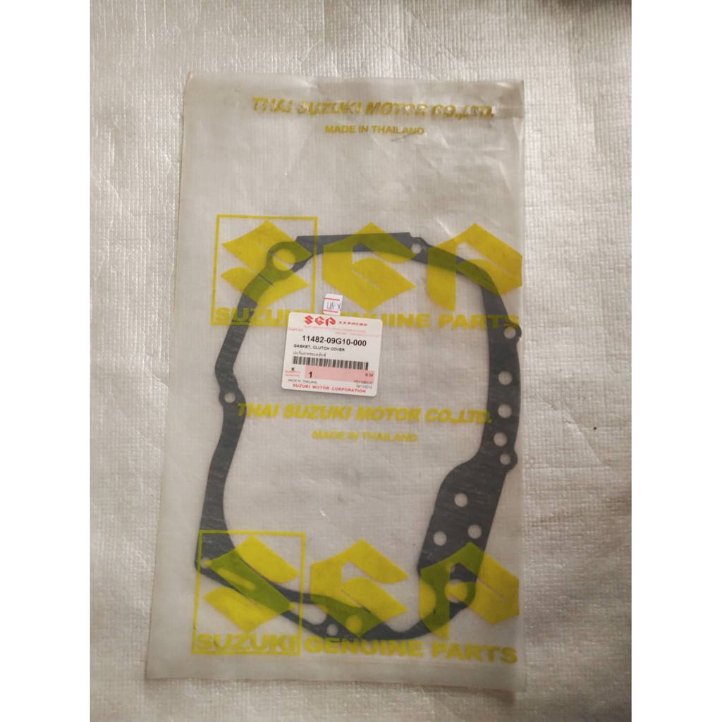 ปะเก็นฝาครอบคลัทช์ สำหรับรุ่น FD110XC-C SMASH-110 C (2004) อะไหล่แท้ SUZUKI 11482-09G10-000