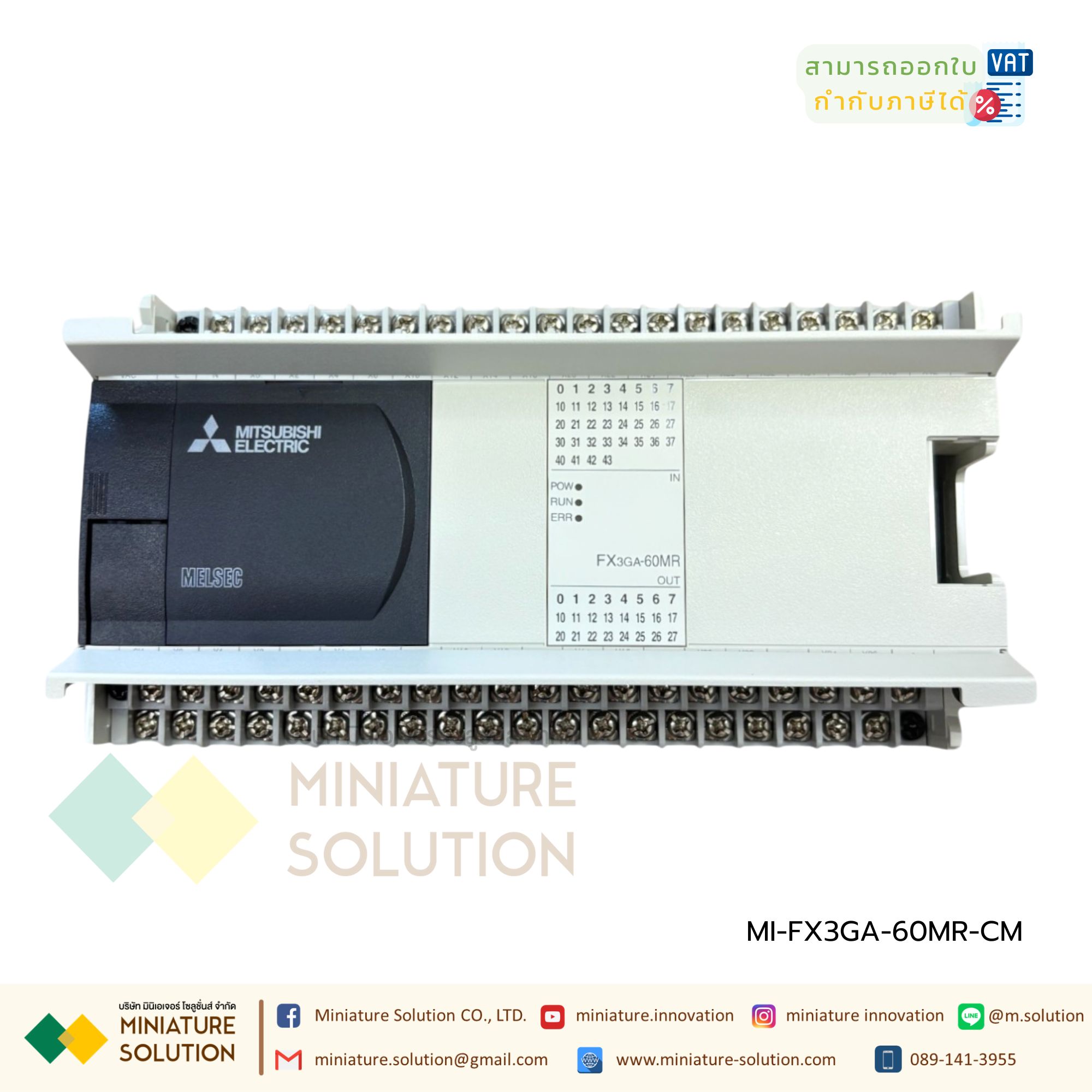 PLC FX3GA-60MR-CM 40MR/MT 24MR/MT-CM (FX3GA-60MR-CM)