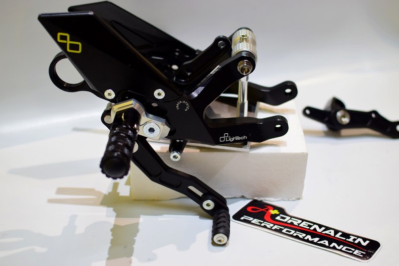 Lightech- เกียร์โยง (Rearsets) สำหรับ S1000RR 2009-2014