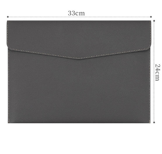 แฟ้ม,แฟ้มกระเป๋าPU,แฟ้มกระเป๋าหนังPU,ซองหนังPUใส่เอกสาร,ขนาด33*24cm
