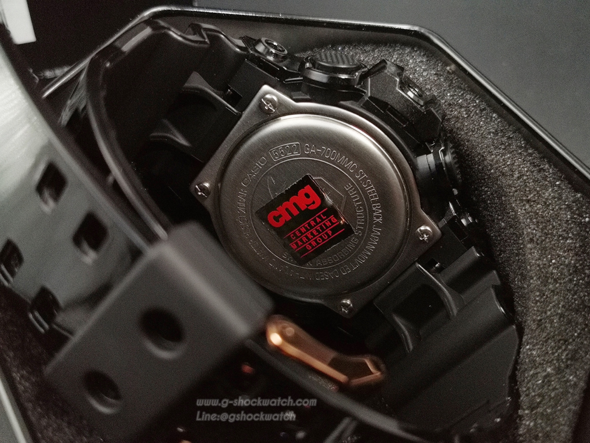 CASIO G-SHOCK นาฬิกาข้อมือ นาฬิกากันน้ำ นาฬิกาของแท้ ประกันศูนย์ CMG 1 ปี รุ่น GA-700MMC-1A