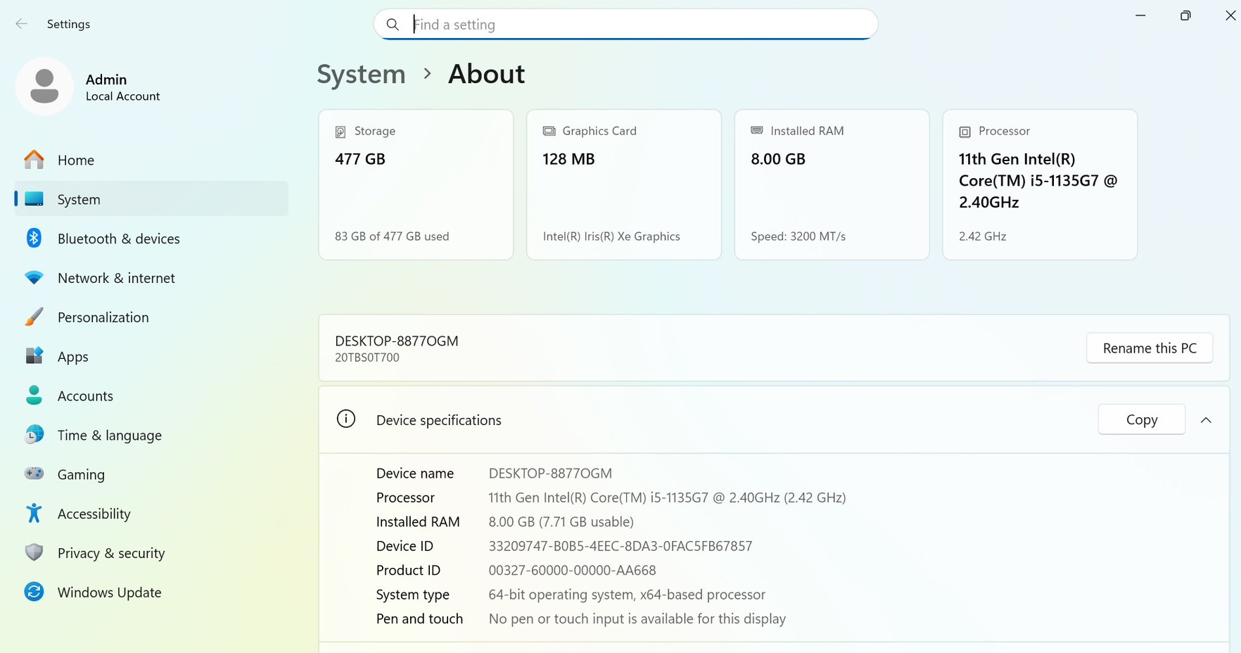 Lenovo ThinkPad E14 G2