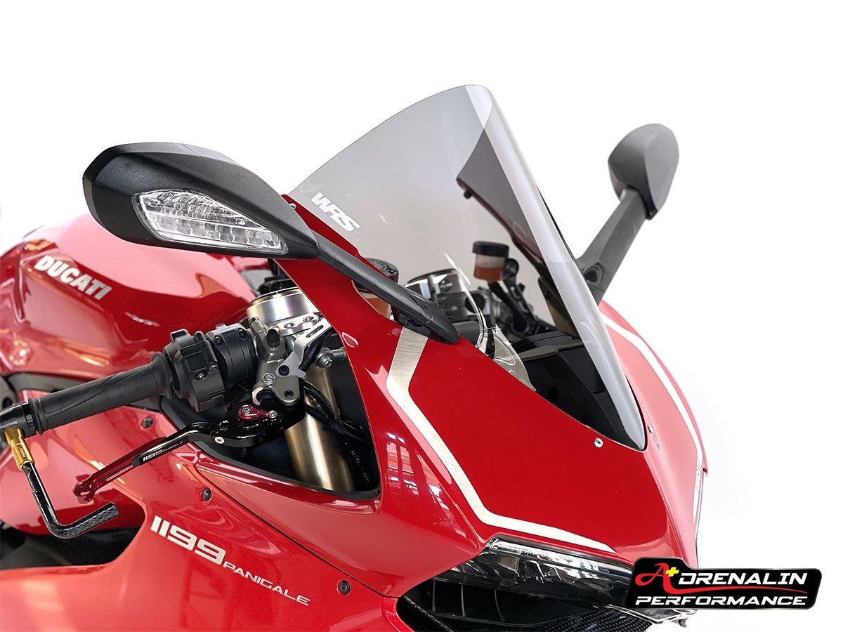 ชิวหน้า WRS สำหรับ panigale 899 1199 2012+ ทรง Racing สูงกว่าชิวเดิม