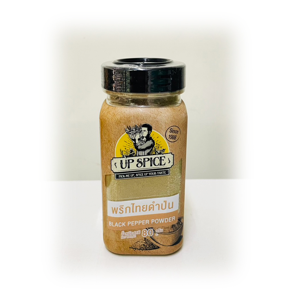 UP Spice Black Pepper Ground พริกไทยดำป่น 80 g.(05-7788)