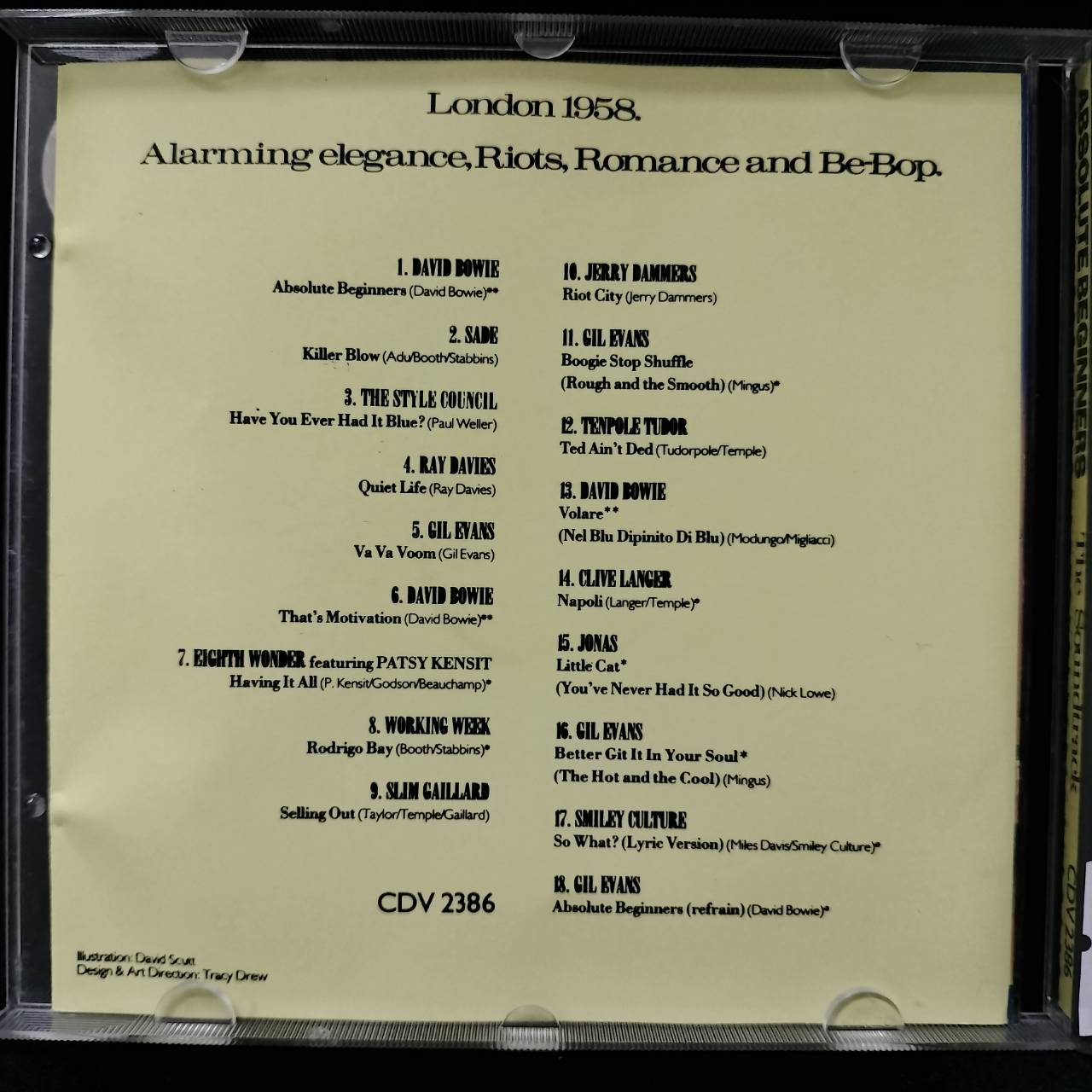 Various – Absolute Beginners (The Original Motion Picture Soundtrack) / ไม่ระบุ / แผ่นดี