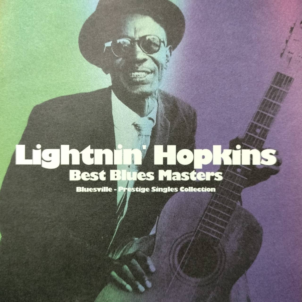 Lightnin' Hopkins – Best Blues Masters Bluesville-Prestige Singles Collection / USA / ฝากล่องหัก / แผ่นสภาพนางฟ้า