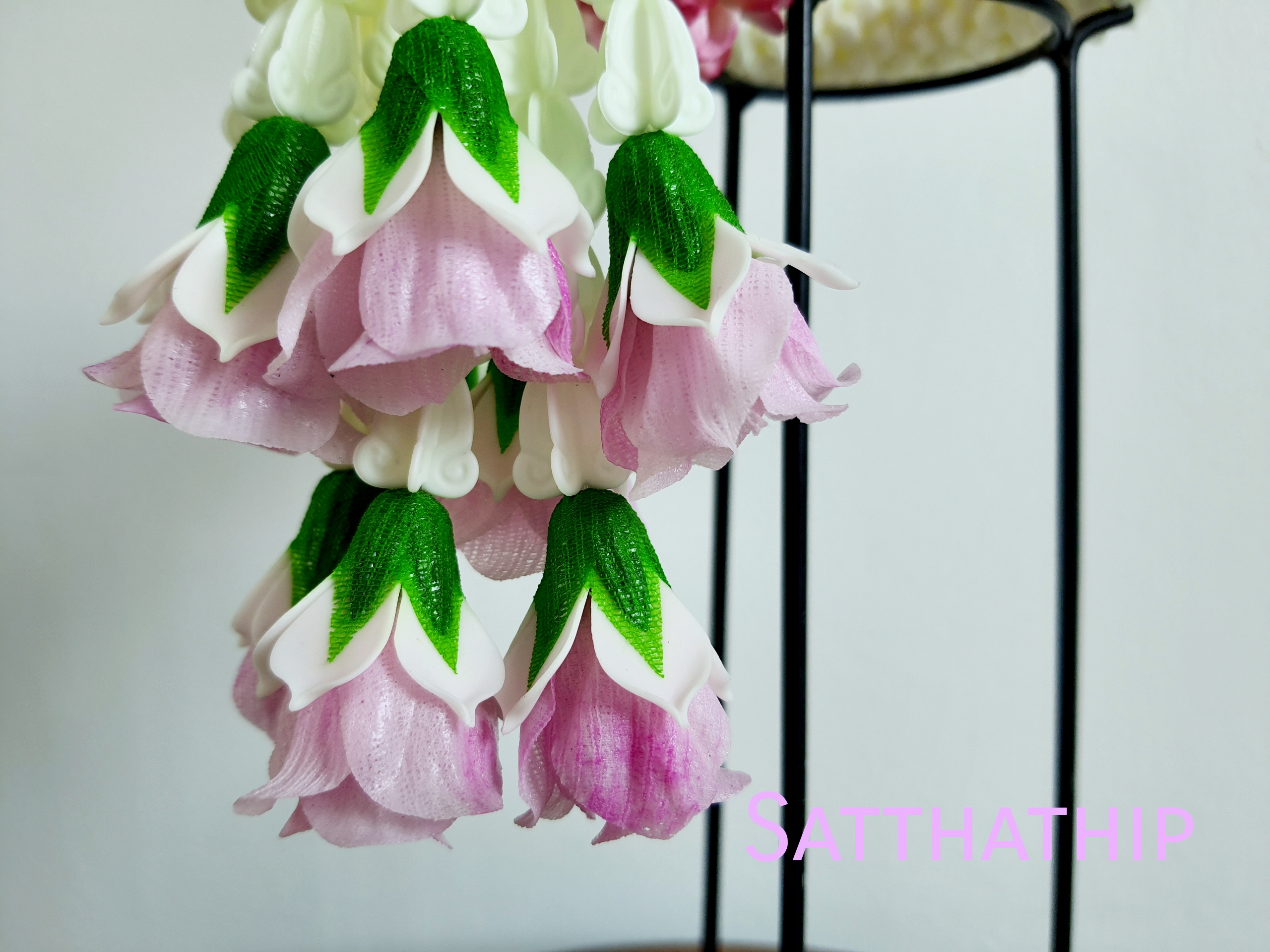 พวงมาลัยดอกพุดประดิษฐ์ - พวงมาลัยประดิษฐ์ - Artificial Garland