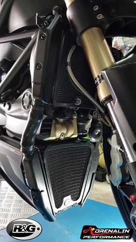 RG การ์ดหม้อน้ำ (Radiator Guard) เซ็ท บน-ล่าง สำหรับ Streetfighter