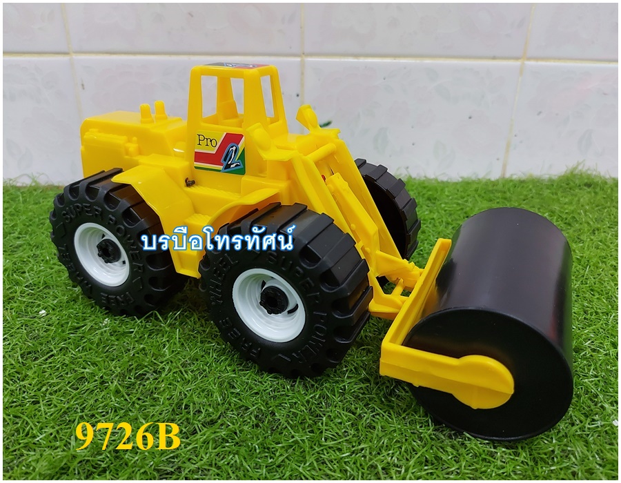 ของเล่นเด็กรถบดถนน รถ6ล้อ รถก่อสร้าง รถน้ำมัน แม็คโคร รถเครน รถโม่ปูน รถดั้มขนดิน