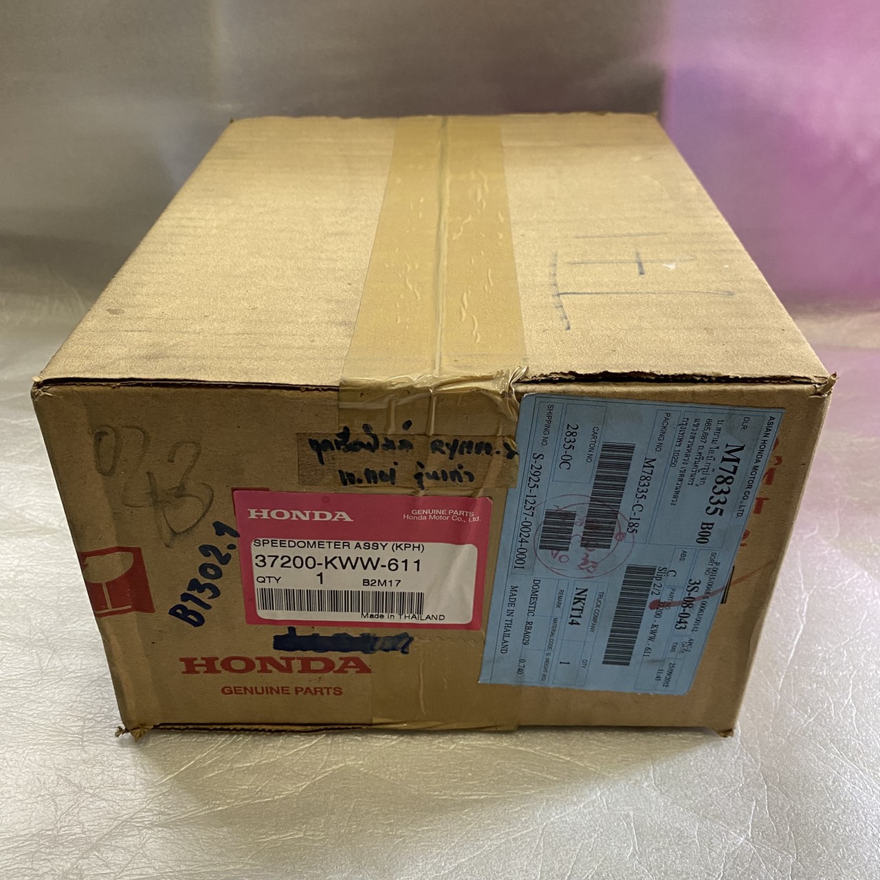 37200-KWW-611 ชุดเรือนไมล์ WAVE110i (2009) เวฟ110ไอ อะไหล่แท้ HONDA