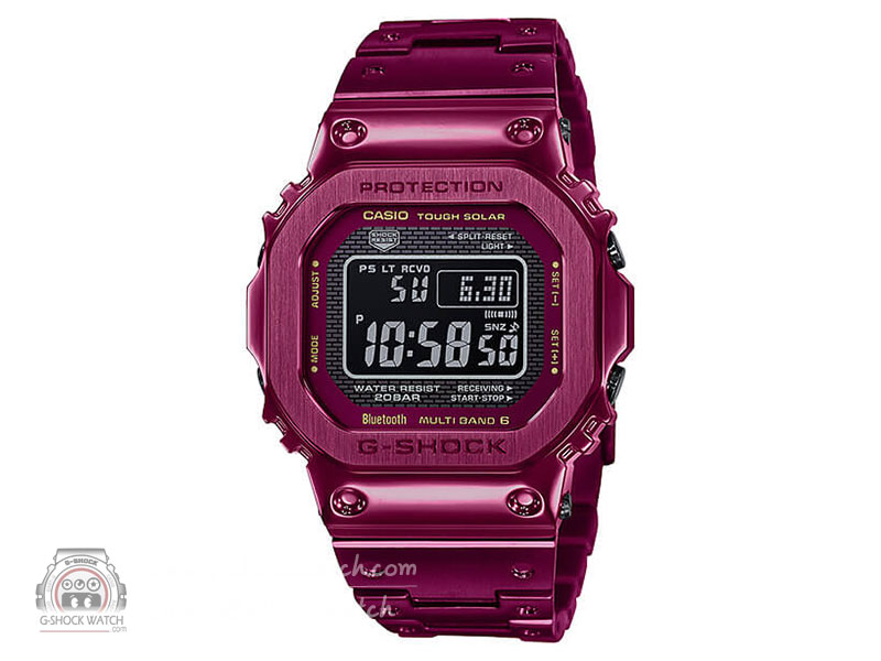 CASIO G-SHOCK นาฬิกาข้อมือ นาฬิกากันน้ำ นาฬิกาของแท้ ประกันศูนย์ CMG 1 ปี รุ่น GMW-B5000RD-4