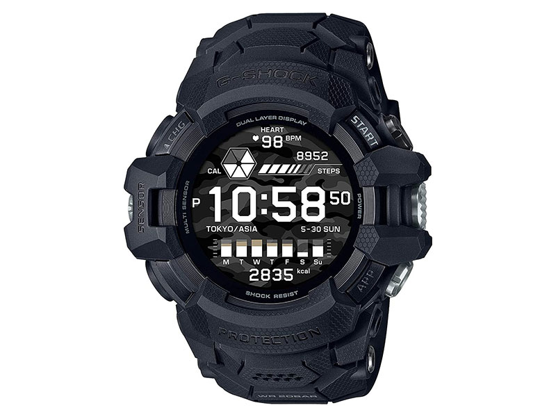 CASIO G-SHOCK นาฬิกาข้อมือ นาฬิกากันน้ำ นาฬิกาของแท้ ประกันศูนย์ CMG 1 ปี รุ่น GSW-H1000-1A