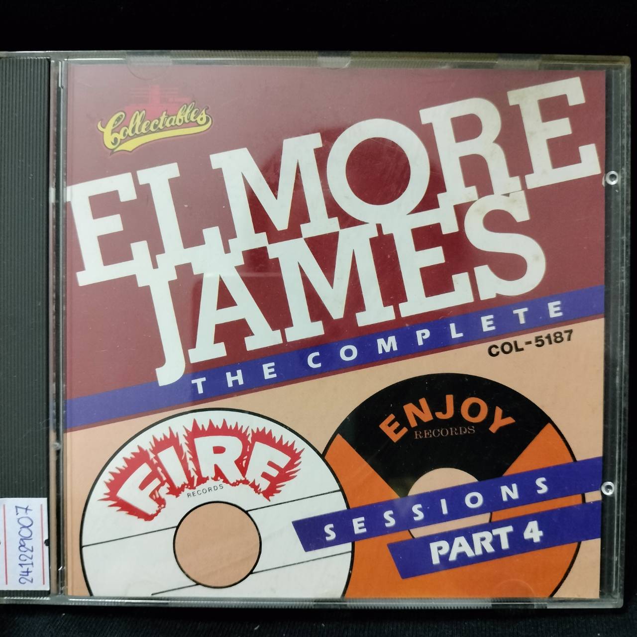 Elmore James – The Complete Fire & Enjoy Sessions Part 4 / CANADA / ปกมีจุดเหลือง / แผ่นดี