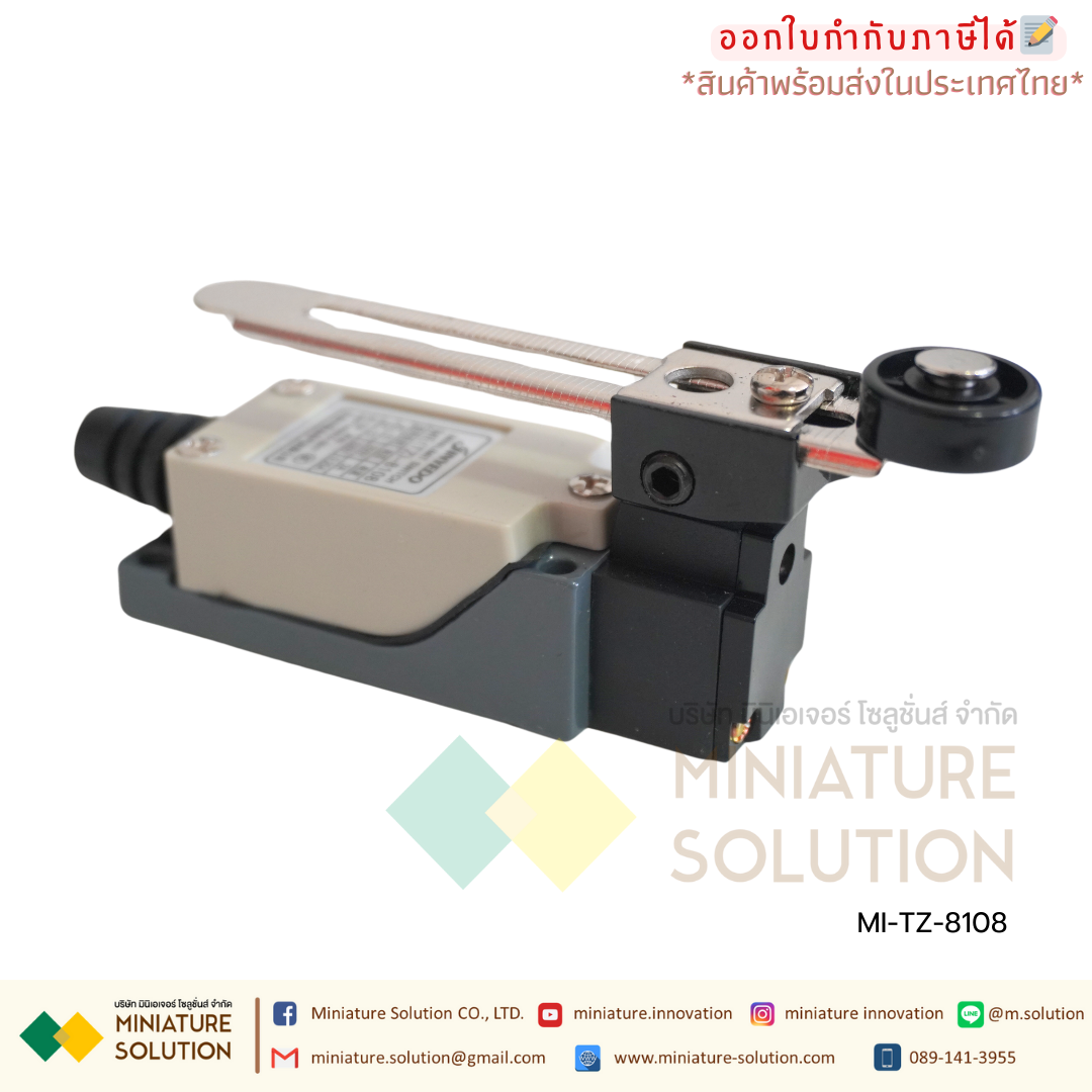 ลิมิตสวิตช์ LIMIT SWITCH CNAOM 5A250VAC ไมโครสวิตซ์ รุ่น TZ8104/8107/8108/8111/8112/8122/8166/8169/9101