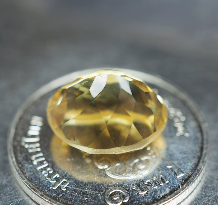 พลอยแท้ซิทริน (Citrine) 4.75 กะรัต