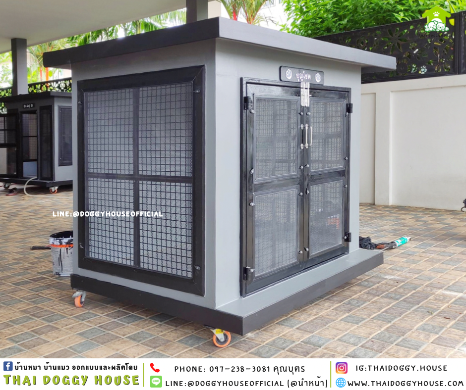 บ้านหมา แบบบ้าน 𝐁𝐎𝐗 𝐒𝐓𝐘𝐋𝐄