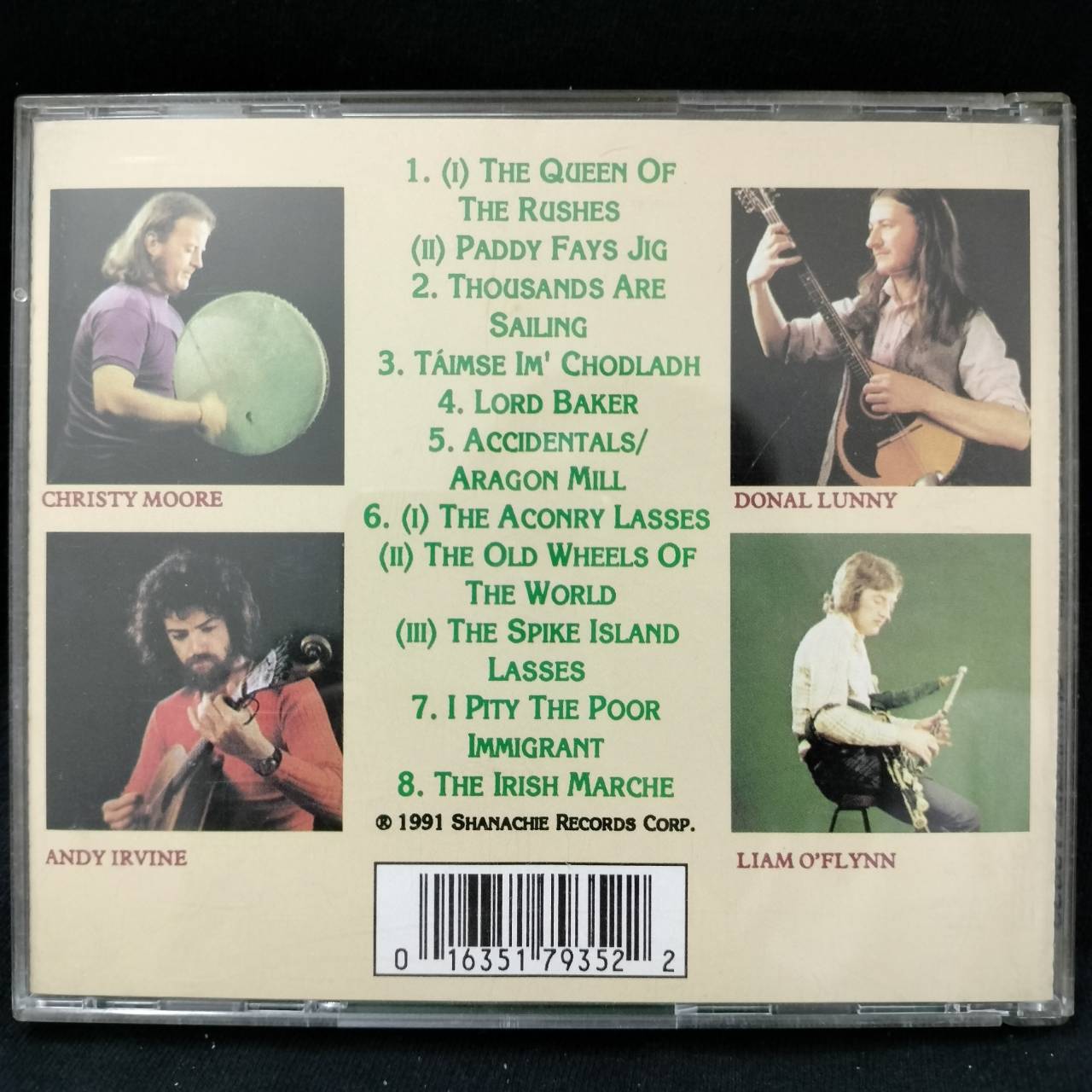 Planxty – Words & Music / ไม่ระบุ / ปกในมีจุดเหลือง / แผ่นสวย