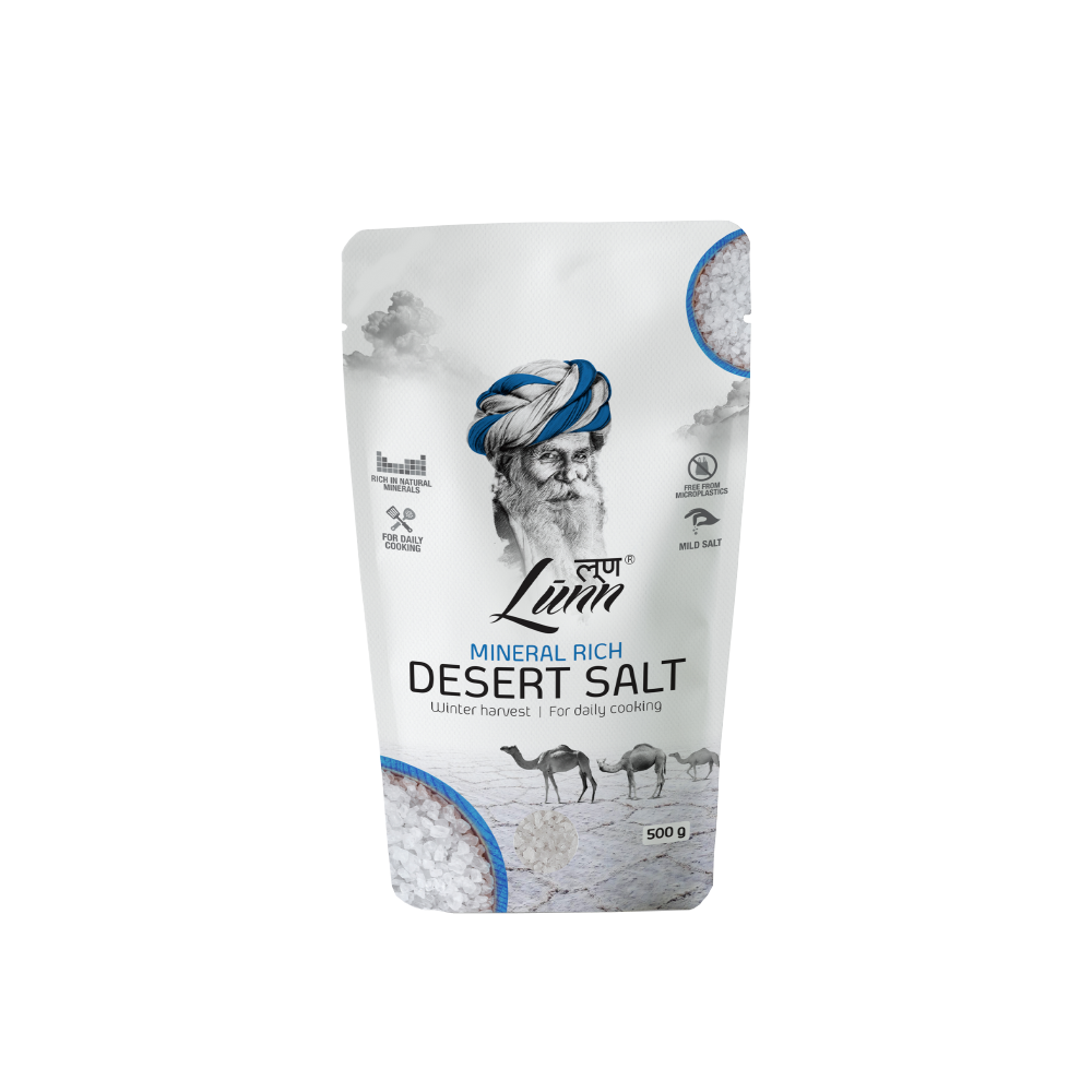 Lunn เกลือทะเลทราย Mineral Ruch Desert Salt (Winter Harvest) 500 g. (05-9082)
