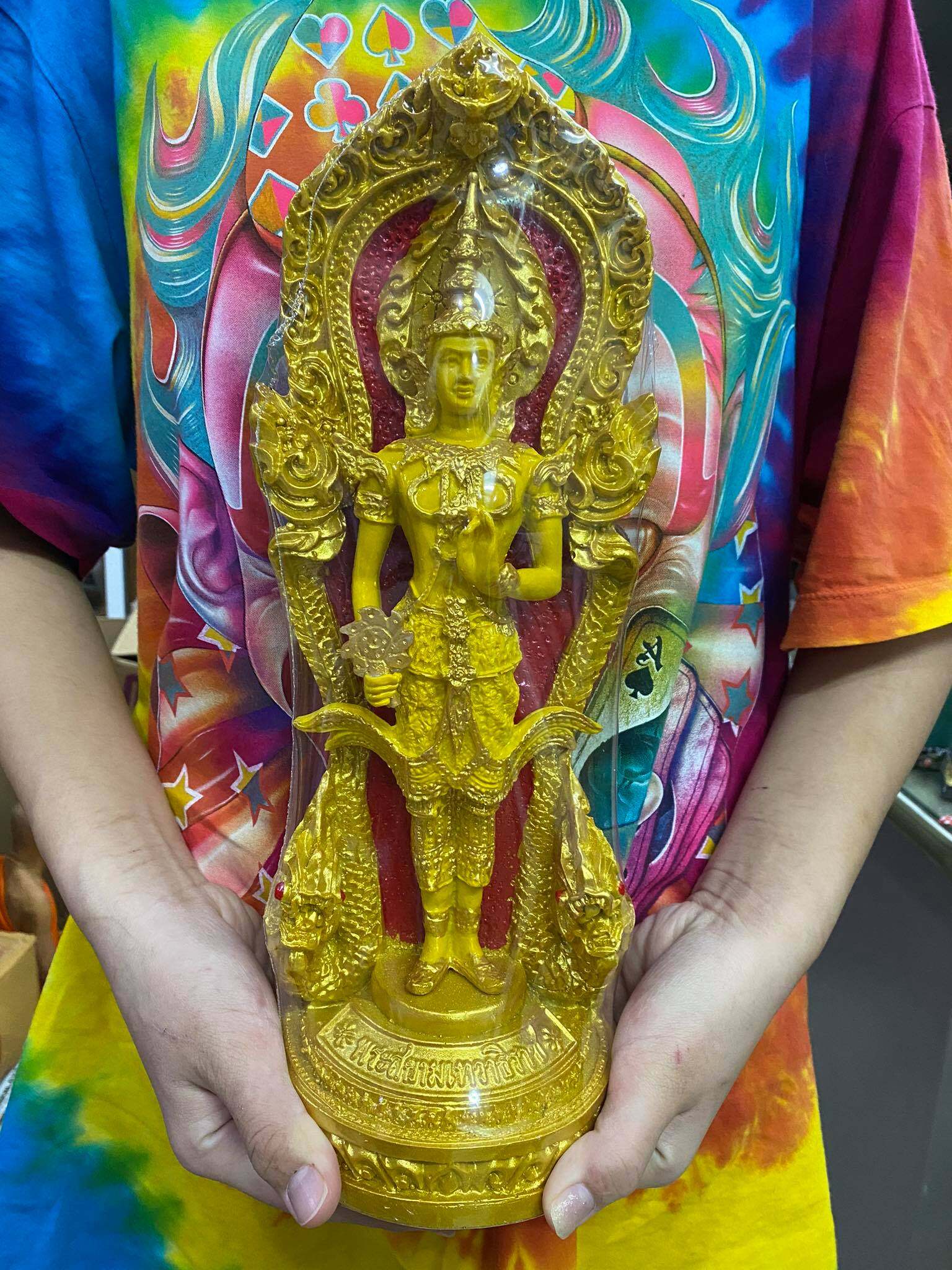 พระสยามเทวาธิราช สูง 14 นิ้ว