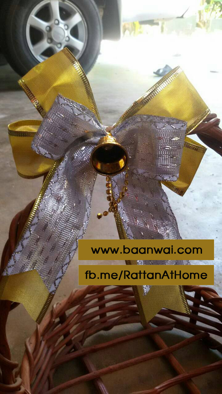 "งานตัวอย่าง" รับทำโบว์ติดกระเช้า โบว์ติดของชำร่วย โบว์ของขวัญ โบว์รางวัล โบว์ประกวด โบว์ติดรางวัล