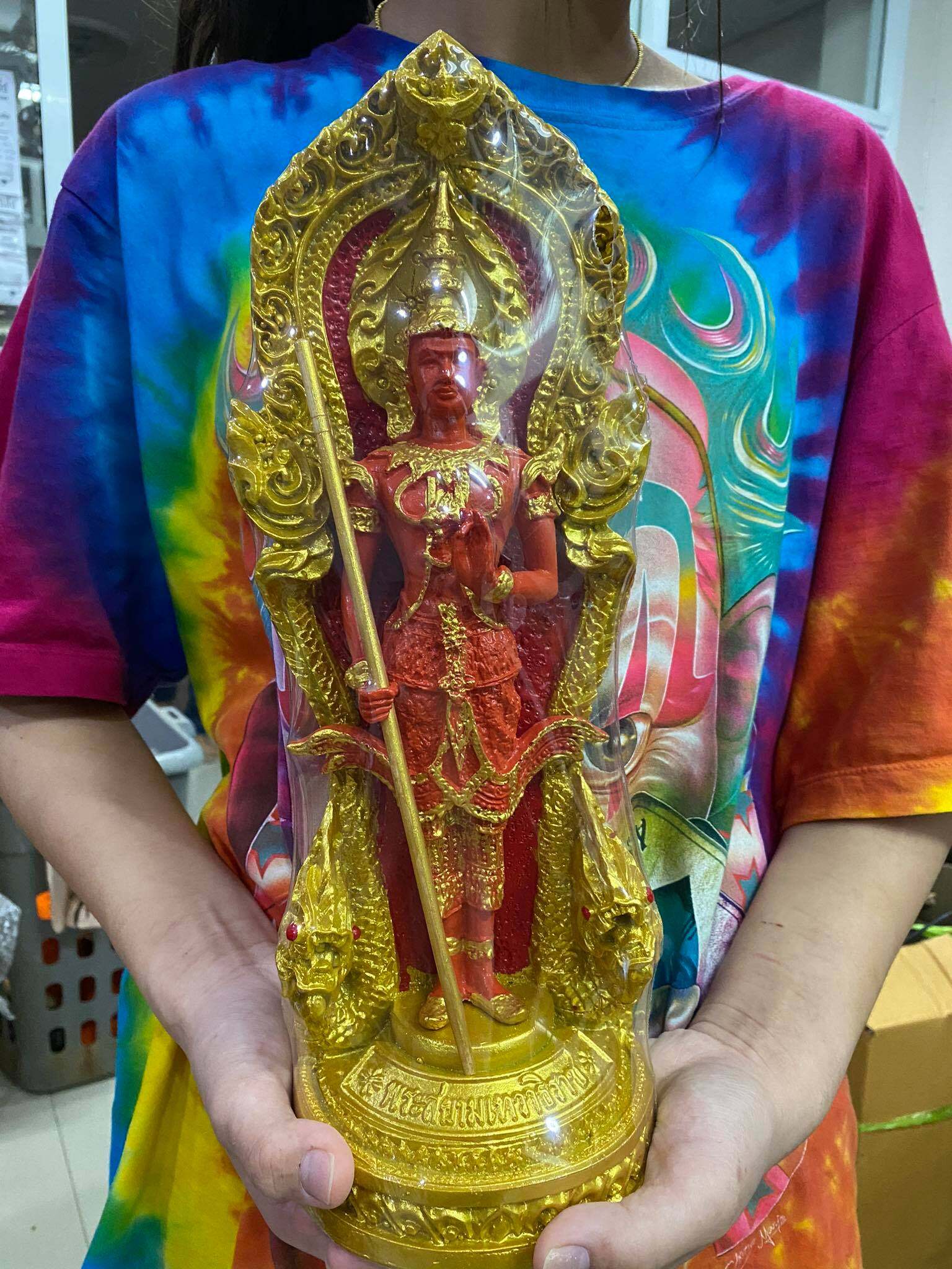 พระสยามเทวาธิราช สูง 14 นิ้ว