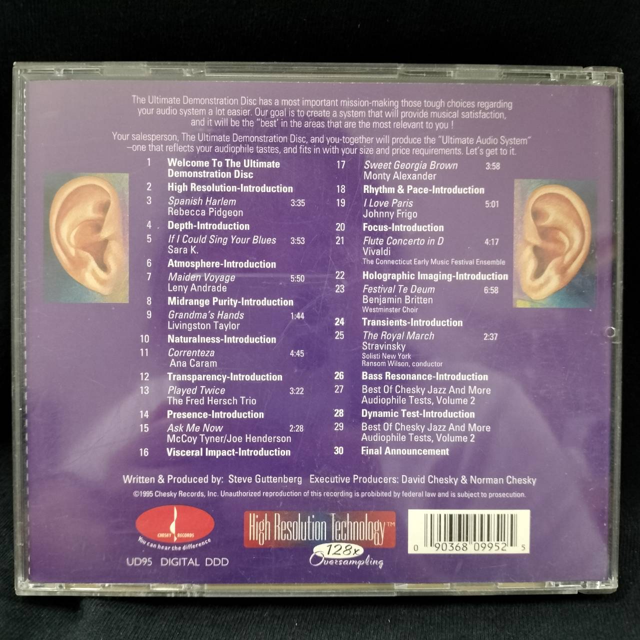 Various – The Ultimate Demonstration Disc (ภาคภาษาไทย) / แผ่นดี