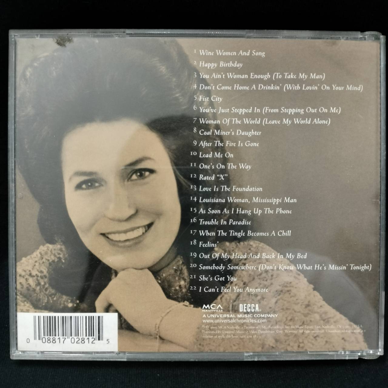 Loretta Lynn – All Time Greatest Hits / USA / มีรอยบ้าง