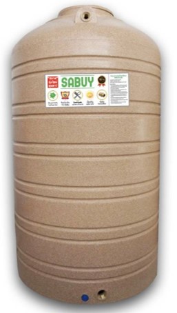 ถังเก็บน้ำบนดินแกรนิต SABUY ขนาด 3000 ลิตร รุ่น SBGS3000 **แถมลูกลอยฟรี**