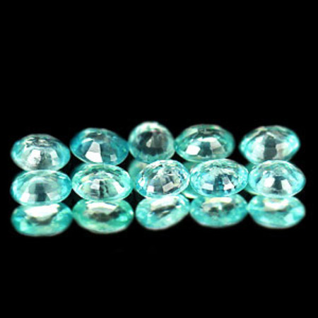พลอยเพทายกัมพูชา (Zircon) 2.65 กะรัต 10 ชิ้น