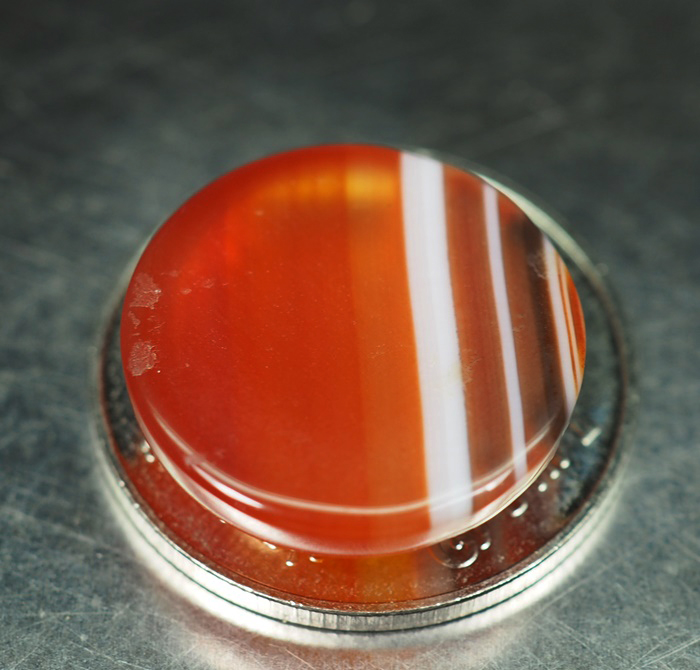 อะเกต (Multi Color Onyx Agate) 10.75 กะรัต
