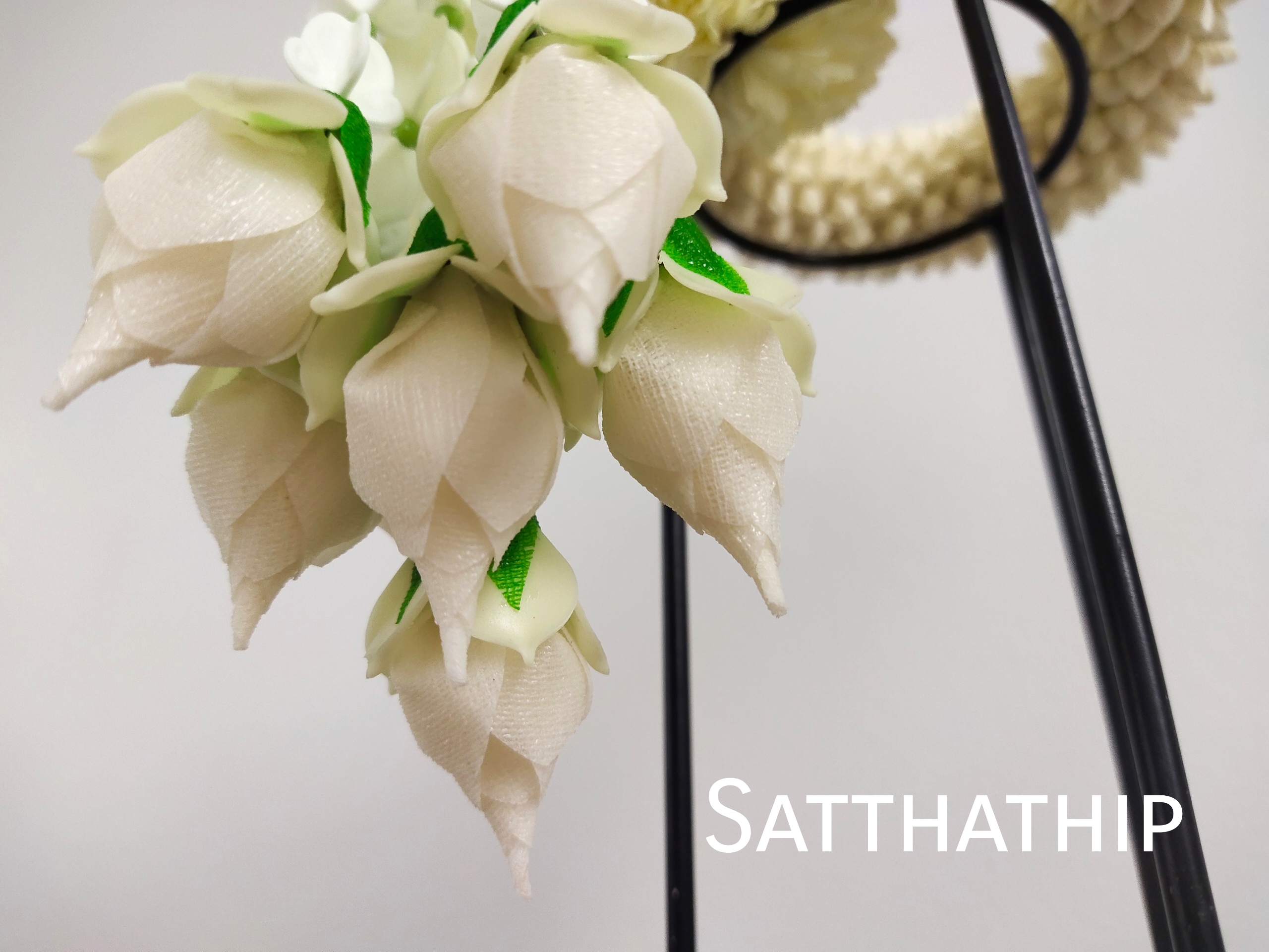 พวงมาลัยดอกมะลิ - พวงมาลัยดอกมะลิประดิษฐ์ - พวงมาลัยประดิษฐ์