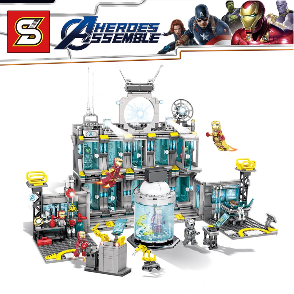 เลโก้จีน SY 1187 ชุด Ironman Lab