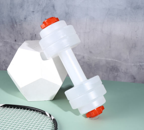 กระบอกน้ำดัมเบล,ขวดน้ำดัมเบล,แก้วน้ำพลาสติก,แก้วน้ำดัมเบล,830ML