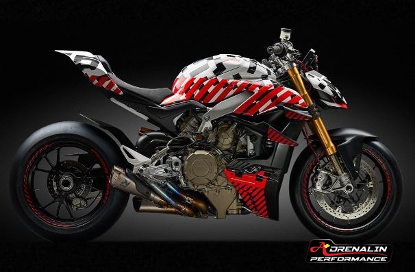 ท่อ Akrapovic full system สำหรับ Street fighter V4 (For Exhibition only)