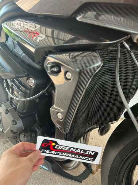 Evotech - การ์ดหม้อน้ำ สำหรับ Triumph Speed triple 1200 R/RS/RR 2021+