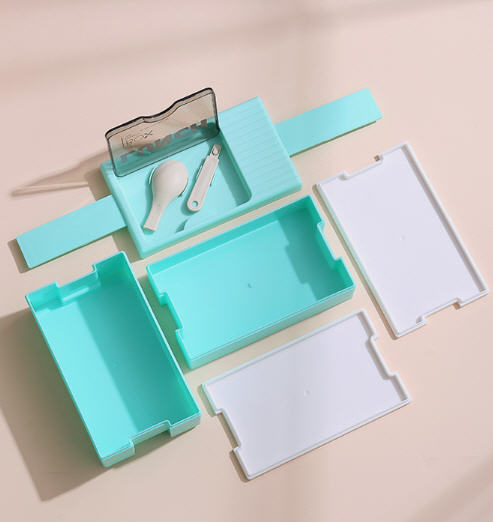 กล่องข้าว,กล่องใส่ข้าวพลาสติก,กล่องใส่ข้าวพลาสติก2ชั้น