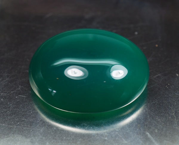คาลซิโดนีสีเขียว (Chalcedony) 68.10 กะรัต