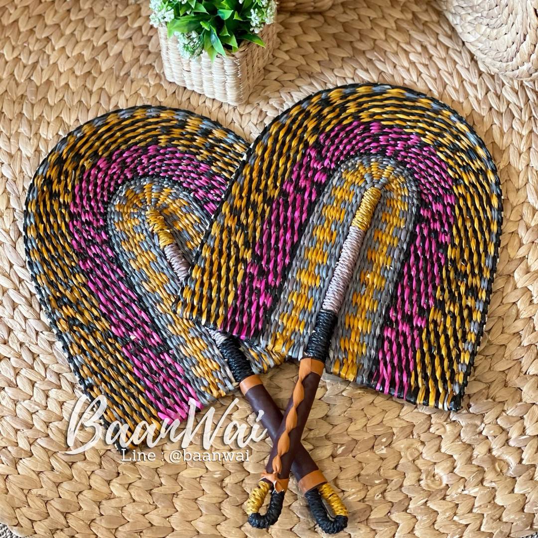 พัดสาน ทรงรี ขนาดใหญ่