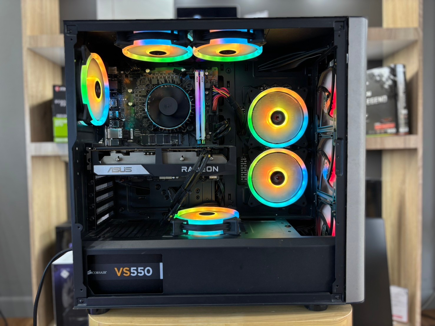 PC ประกอบ Intel Core i5-12400F/16GB/512GB SSD/AMD Radeon™ RX 6600