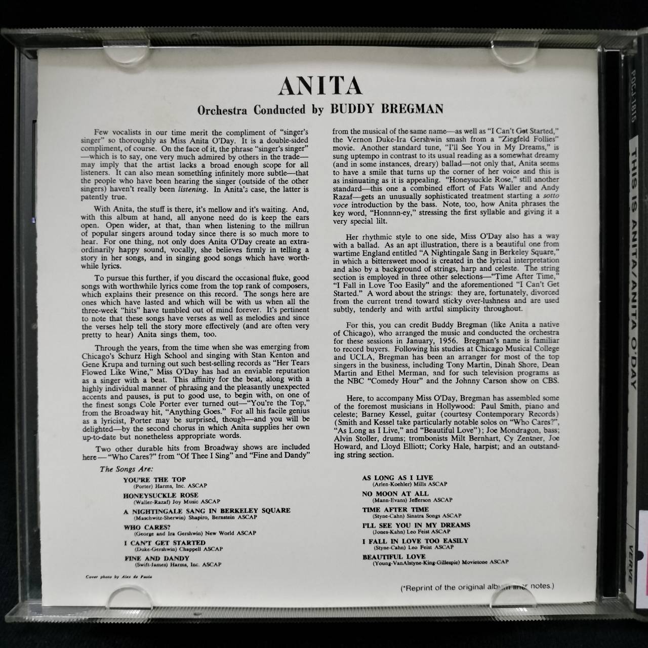 Anita O'Day – This Is Anita / Anita O'Day / JAPAN / แผ่นดี